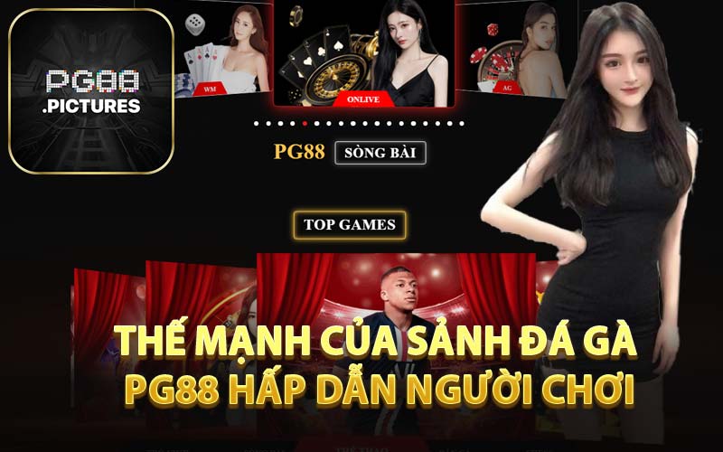 Thế Mạnh Của Sảnh Đá Gà PG88 Hấp Dẫn Người Chơi